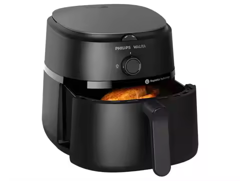 Air Fryer Philips Walita 1000 Series NA130/00 Black with Timer 6.2L-220V