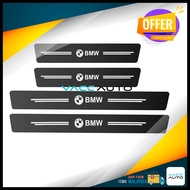 M Performance Car Door Step Protector Sticker Door Sill Strip Anti Scratch Carbon F30 E46 E60 F10 E9