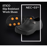 STICO Korea NEC-03 2nd Technology Slip Resistant Work Shoes Chef's Shoes