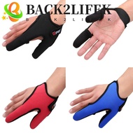 BACK2LIFEK 2 Fingers Protector Breathable Non-Slip Glove Fishing Tools Anti-Slip Supplies Anti-Cut T
