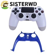 SISTERWD for PS5 Handle Decorative Strip Replacement for PS5 Controller Joystick Gamepad Cover Housing Shell Decoration Cover