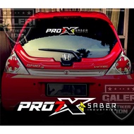 CAR STICKERS PRO7 X SABER