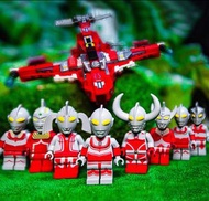 只限自取點取貨 非Lego 超人 玩具奧特曼積木迪迦賽羅捷德布魯勝利號人仔模型怪獸