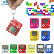 OPENMALL Tetris Game Machine Hand-held Game Console Mini Electronic Children Toys G9H1