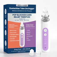 Eustachian Tube Exerciser Ear Pressure Relief Device - Portable Ear Popper for Airplane Travel, Divi
