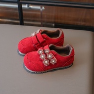 Children Sports Shoes Girls 2025 New Style Korean Version Frosted Girls Candy Color Casual Shoes Ger