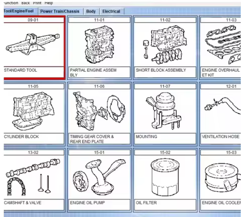 2018 HINO EPC Electronic Parts Catalogue