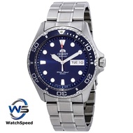 Orient FAA02005D9 Ray II Automatic Blue Dial Japan Movt Stainless Steel 200M Men's Watch