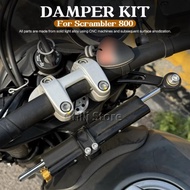 For Ducati Scrambler 800 Scrambler800 Aluminum Motorcycles Accessories Steering Stabilize Damper Bra