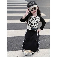 (DESIGNER) HK86 hoodie Set with khaki skirt length 7-40kg