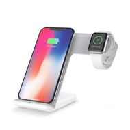 2-in-1 Qi Wireless Fast Charger