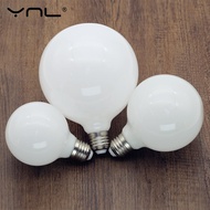 Milky white LED bulb E27 220V lamp 6W G80 G95 G125 Bombilla LED bulb white for chandelier kitchen home decoration