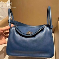 🌈Hermes💙Lindy 26💙深藍色銀扣🌈98新🌟Swift皮🌟送貼膜💙lindy26🌟lindy🌟notlindy30🌟愛馬仕🌟