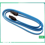 SATA 3 cable 1m long, random blue - black color