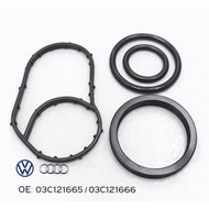 COOLANT PIPE / THERMOSTAT HOUSING GASKET SET - AUDI A1 - VW BEETLE GOLF JETTA POLO SCIROCCO TIGUAN T