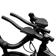 1 Pair Bike Aero Rest Handle Aluminum Alloy Cycling Road Race Long-distancerest Secondary Handle Bar
