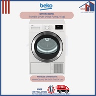 Beko DHX93460W Tumble Dryer (Heat Pump, 9 kg)