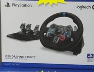 可用消費券＊ 全新 香港行貨 Logitech G29 Gaming 賽車方向盤有單有保養