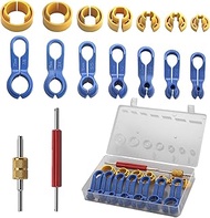 16 Pieces Car AC Voltage Tool Set, Fuel Line Puller Tool Set, Fuel Line Disconnect Tool Set 1/4 5/16