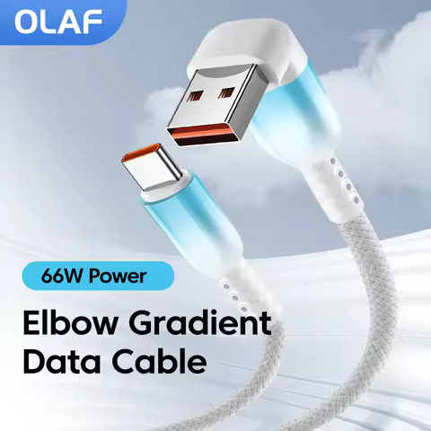 0.15/0.25/0.5/1.5M Short Elbow Type C to USB C Cable Fast Charging For iPhone16 15 Samsung Huawei Po