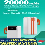 CCC-Certified 20,000mAh High-Capacity Power Bank 10,000mAh Fast-Charging Power Bank With Digital Dis