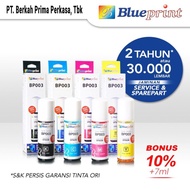 Terbaru Tinta Epson Blueprint 003 Refill For Printer Epson L1110 L3110