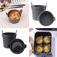 4Pcs Silicone Air Fryers Cup Tray Airfryer Liner For Air Fryer Pot Reusable Container Accessories Pan Baking Mold