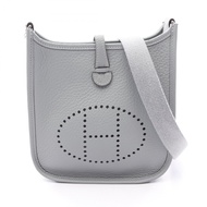 【二手】愛馬仕 HERMES 肩包 Evelyne TPM Amazon Gris Pantin 其他 Evelyne Amazon TPM Gris Pantin 女士全新未使用