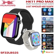2025 New Smartwatch HK11 Pro Max AI Translation 4GB Men's AMOLED Music AOD Fitness Tracker Headphone