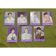 Bts sowoozoo mini photocard writing card