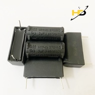 Induction cooker capacitor 3uF 275VAC 400VDC vertical type black