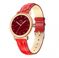 Others - QW23智慧手錶女性心率計步智慧手環運動手錶（紅色）