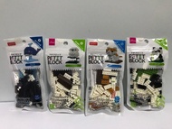 Daiso PETIT Block (Scottish Fold, Panda, Owl, Whale)