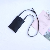 handphone sling bag Vertical2022New Mori Style Portable Cell Phone Bag Women's Fresh Casual Shoulder Messenger Bag Mini