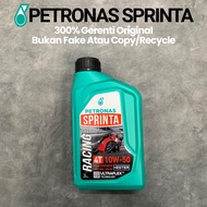 PETRONAS Sprinta Racing Ester 10w-50 Engine Oil Minyak Hitam 4T Racing Es 10W 50 PETRONAS Minyak Ful