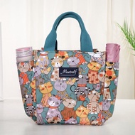 Mom Diaper Bag Waterproof Canvas Bag Handbag Mummy Baby Diaper Bag Large Bento Bag Office Worker Lunch Box Bag