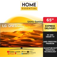 LG QNED TV 65 inch 4K Smart TV Quantum Dot NanoCell AMD Freesync Premium QNED91 65QNED91SQA | QNED81