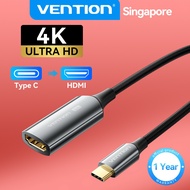 Vention USB C to HDMI Cable 4K Type C Male to HDMI Female Converter For HDTV Monitor Projector