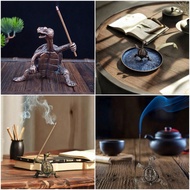 Oil Burner For Scented Oil Charcoal Incense Burner Witchy Gifts Meditation Brass Turtle Incense Burn