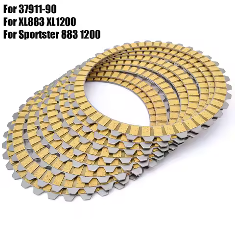 Clutch Plate For Harley XL883 XL1200 XL1200X XL1200V Sportster 883 XL883L XL883N Sportster 1200 XL12