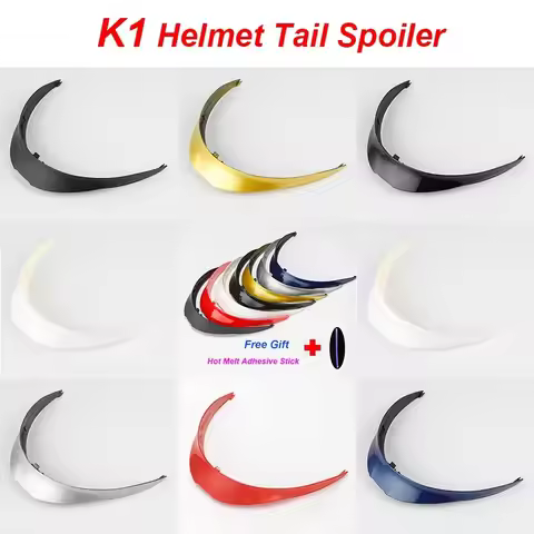 K1 Helmet Tail Spoiler Motorcycle Helmet Adornment Casco Moto K1 Original Spoiler Helmet Accessories