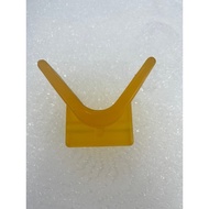 MARINE BOATING TRAILER POLYMER BOW STOP Y RUBBER 4-3/4" X 2-7/8" X 3-3/8"