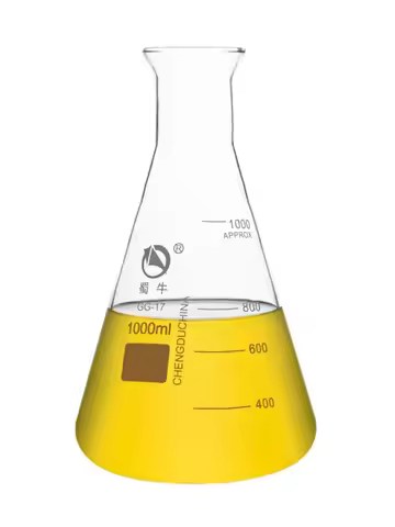 1pcs 50ml to 2000ml Lab glass erlenmeyer flask conical container bottle for laboratory experiment La