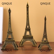 QINJUE Eiffel Tower Model, Exquisite Design Bronze Eiffel Tower Statue, with Box 7 Sizes Metal Eiffe