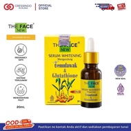 (12Pcs) The FACE Temulawak Whitening Serum with Glutathione 20ml Bpom