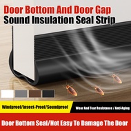 【Reduces Noise and Dust】 Double C Arc Door Bottom Seal Strip Door Seal/Soundproof Strip/Weather Stri