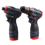 2 IN 1 COMBO Drill Impact Driver Brushless Cordless Drill Set Heavy Duty Drill Impact Power Tool Set