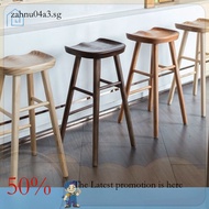 Bar Stool Nordic Bar Chair Solid Wood Home Chair High Stool Modern Simple Bar Stool Bar Stool
