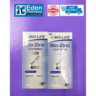 BioLife Bio Life Bio-Life Bio-Zinc Complex ( 1 x 100's )  / ( 2 x 100's )
