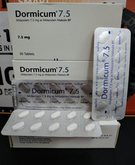 MILAM 7.5MG DORMICUM 7.5MG MIDOREST 7.5MG IMOVANE 7.5MG MULTIVITAMIN TABLETS 1PAPAN 10BIJI 5PAPAN 50